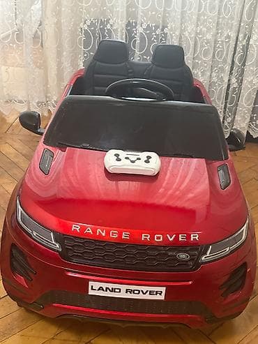Range Rover Evoque uşaq elektro-mobil - Rəng: qırmızı, orijinal Range — 3
