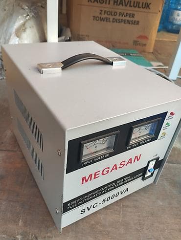Təmir və tikinti: MEGASAN SVC-5000VA – tam avtomatik AC gərginlik tənzimləyicisi - Tip — 2
