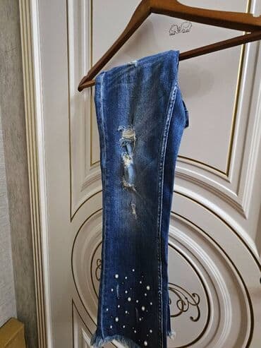 boş şalvar: Cinslər, rəng - Göy — 2