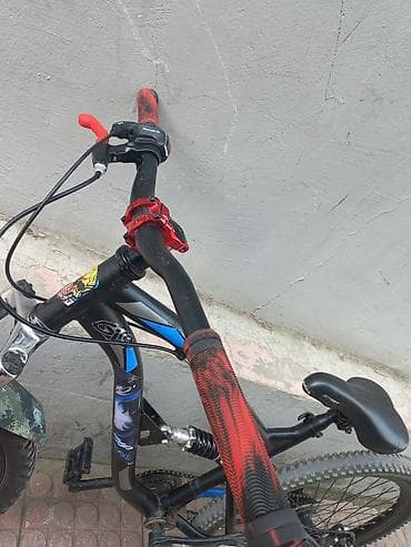 Velosiped aksesuarları: Dağ velosipedi – tam asqılı (ön amortizator + arxa yay), 26" təkərlər — 4