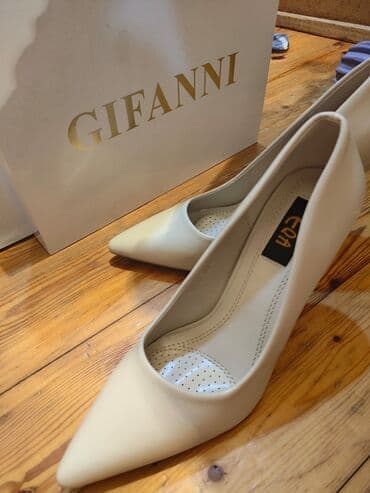 Информатика: Qadın klassik tufli – bej rəng Brend: GIFANNI (qutusu ilə) - Model — 2