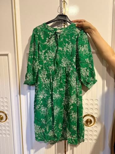 семена микрозелень купить: Повседневное платье, Миди, ColinS, S — 1