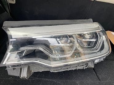 Ehtiyat hissələri: Sol, Yaxın və uzaq vuran işıqlar BMW, 2018 il, Orijinal, Almaniya, İşlənmiş — 1