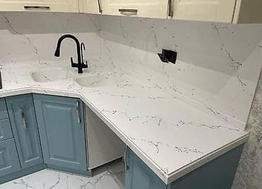 gerb ekran sekilleri: Süni mərmər və qranit mətbəx tezgahları – geniş rəng və tekstura — 8