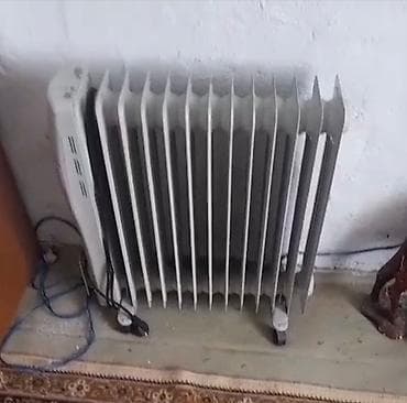 Yağlı radiator (elektrik) – mobil, təkərli model - 9-11 bölməli