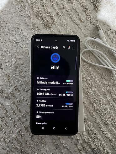 samsung galaxy z: Samsung Galaxy S20, 128 GB, rəng - Mavi, Barmaq izi, Face ID — 7