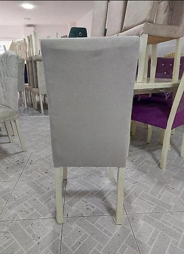 ofis oturacagi: Qonaq otağı üçün, Qatlanmayan, rəng - Boz Stul — 2