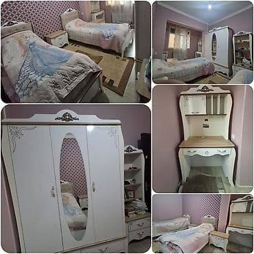 Qız üçün, İşlənmiş, 2 təknəfərlik çarpayı, Yazı masası, Tumba, Dolab lalafo.az -da Qız üçün, İşlənmiş, 2 təknəfərlik çarpayı, Yazı masası, Tumba, Dolab