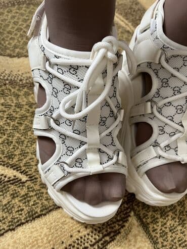 ev üçün açıq qadın şap şapları: Ölçü: 39, rəng - Ağ, Yeni — 3