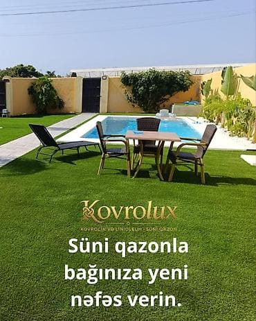 təbii qazon: 🌿 Süni Qazon Satışı 🌿 Müasir və baxımsız yaşıl məkanlar yaratmaq — 2