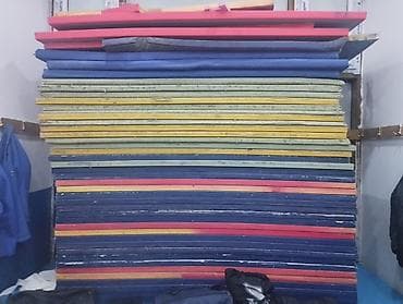 Gimnastika/döyüş növləri üçün yumşaq mat dəstləri - Ölçü: standart