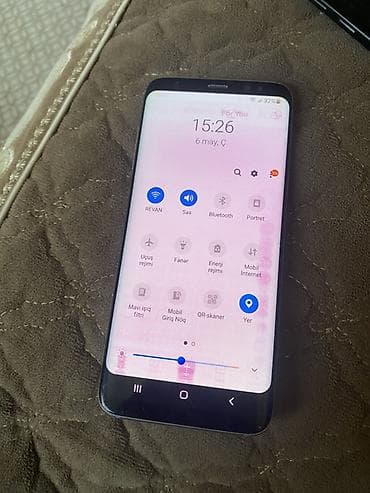 ikinci əl dondurucu: Samsung Galaxy S8, 64 GB, rəng - Qızılı, Qırıq — 4
