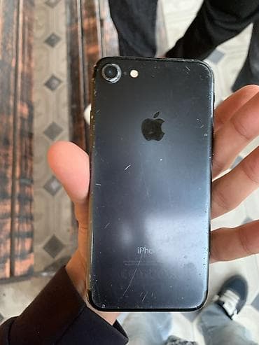 телефоны в бишкеке бу: IPhone 7, 32 ГБ, Черный, Битый — 6