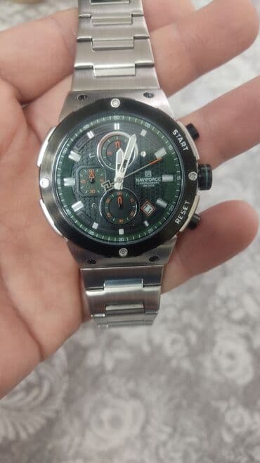 hw3 pro smart watch: Qol saatı, NaviForce, rəng - Yaşıl — 1