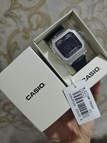 Çantalar: Yeni, Qol saatı, Casio, rəng - Qara — 1