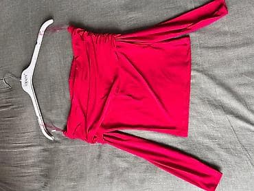 Qadın üst geyimi – tünd çəhrayı (fuşya) rəngdə, uzunqol . standart