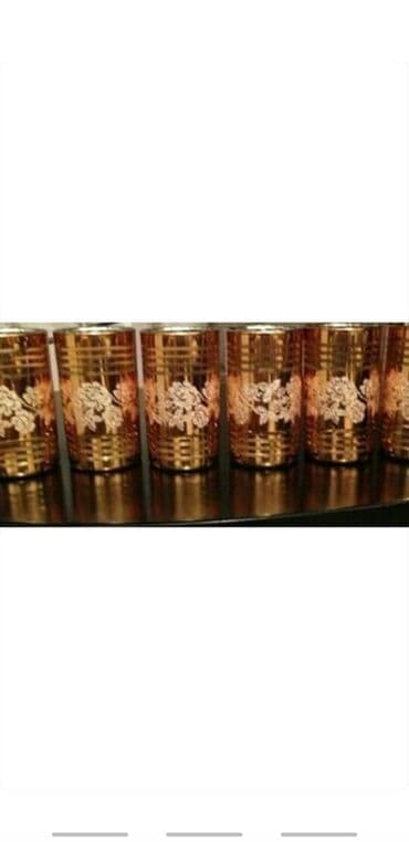 Qədəhlər, 12 ədədli dəst