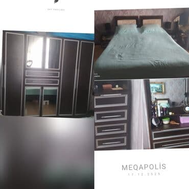 İkinəfərlik çarpayı, Dolab, Termo, 2 tumba, İşlənmiş