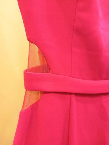 qadın donlari: Xanım üçün qırmızı rəngli uzun ziyafət paltarı. Viol firması. 36/38 — 7