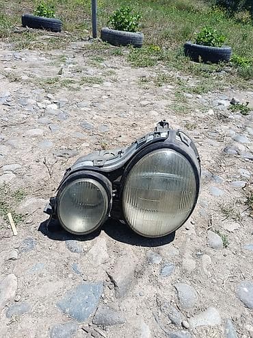 turbo az bmw e46: Komplekt, Yaxın və uzaq vuran işıqlar Mercedes-Benz, 1997 il, Orijinal, Almaniya, İşlənmiş — 2