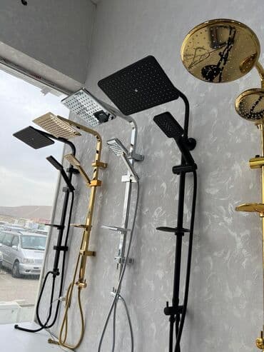 mətbəx moykaları: Müxtəlif dizaynlarda su kranları və duş başlıqları təklif edirik. Hər — 13