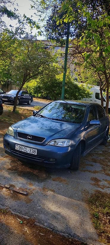 brabus disk: Opel Astra G sedan, tünd mavi rəng - Kuzov: 4 qapılı sedan, arxa şüşə — 2