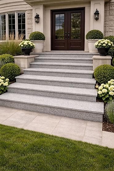 101 qizil gul ucuz: Mərmər pilləkənlər – dizayn və quraşdırma - Material: təbii mərmər — 10