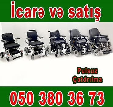 Elektrik və mexaniki əlil arabaları – icarə və satış Məhsul çeşidi: -