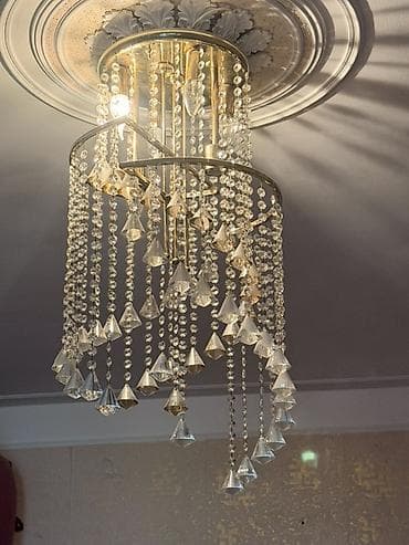 selale: Çılçıraq, 6 lampa, Xrustal — 7