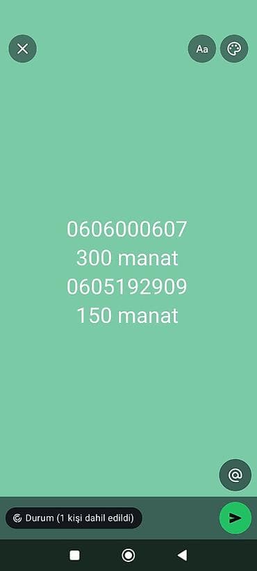 ucuz notebook kampanya: Nömrə: ( 060 ) ( 6000607 ), Yeni — 1