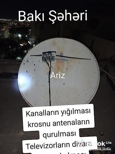 Техника и электроника: Kanalların yığılması krosnu ustası Televizorların divara — 2