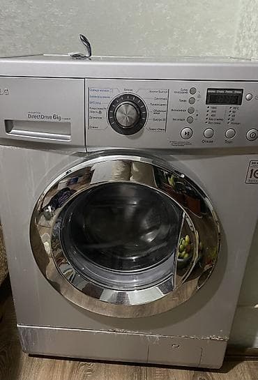 kondisioner qurasdirilmasi: LG paltaryuyan maşın – Inverter Direct Drive, 6 kq Xüsusiyyətlər: - — 8