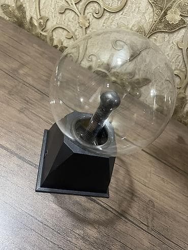 masaüstü işıq: Plazma kürəsi masaüstü dekor və interaktiv işıq effekti cihazı - — 1