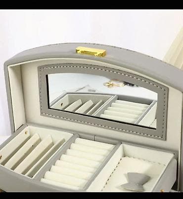 sandığ: Zinət əşyaları üçün şık təşkilatçı qutu - Ölçülər: 21.9 × 16 × 14.2 — 7