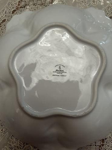 original cobalt: Məhsul: Meyvə qabı - Material: Çexiya istehsalı, əl işindən — 4