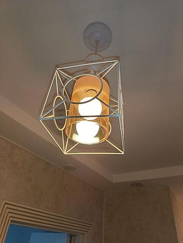 Digər ev dekoru: Çılçıraq, 1 lampa, Metal — 3