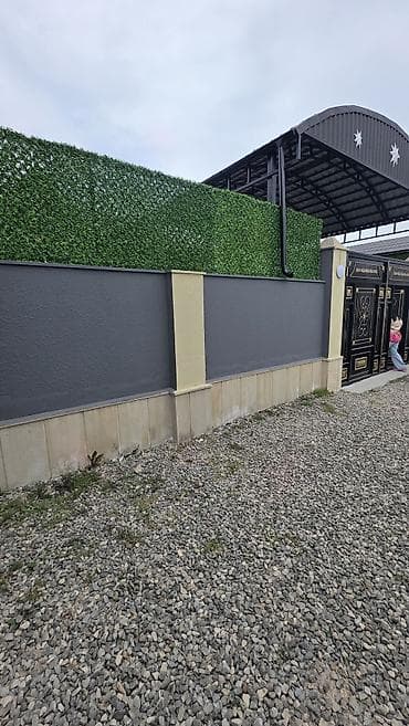 ucuz unitazlar: Süni yaşıl hasar/hedc divar panelləri – dekorativ məxfilik örtüyü — 2