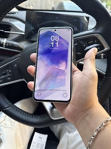 philips xenium 9@9s: Samsung Galaxy A55 5G, 128 GB, rəng - Çəhrayı, Sensor, Barmaq izi, İki sim kartlı — 1