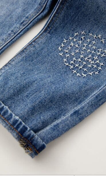 женские джинсы на флисе: Джинсы, Для девочек, 4 - 5 лет, Zara Kids — 3