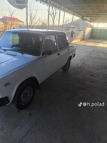 maşın 010: Lada 2107 sedan – klassik dizaynlı, ağ rəngdə. Texniki xüsusiyyətlər — 9