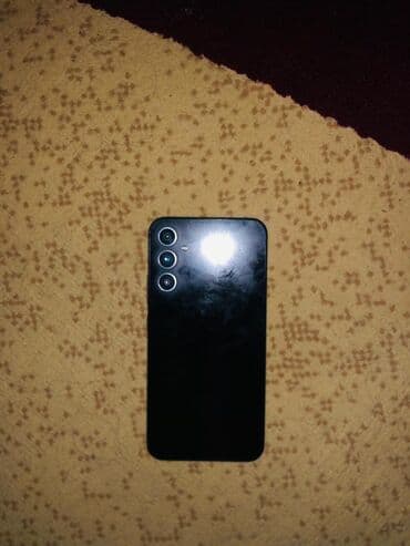 islenmis akumulator satisi: Samsung Galaxy A34 5G, 128 ГБ, цвет - Черный, Сенсорный, Отпечаток пальца, Две SIM карты — 1