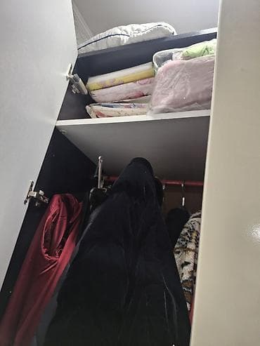 modern stol stul: 2 qapılı, Rəngli, Digər material, Açılan, Düz dolab — 7