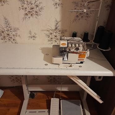 notebook ikinci el: Tikiş maşını Yamata, İşlənmiş,Overlok, 4 saplı, Ünvandan götürmə — 3