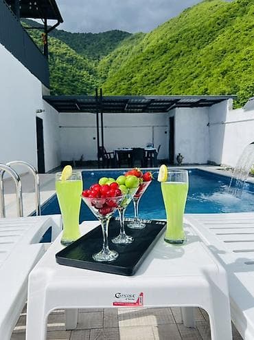xirdalan aafda kiraye evler: ✨ Qaxın ən özəl dağ mənzərəli A-Frame villası ✨ 📍 Qaxbaş kəndi — 8