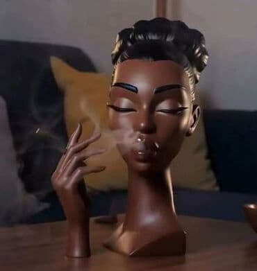 Toxumlar: Keramika “backflow” buxur/ətirli tütsü qabı - Material: yüksək — 2