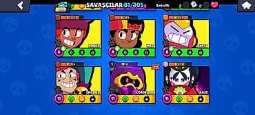 Bayram kostyumları: Məhsul: Brawl Stars hesabında geniş kostyum/kataloq kolleksiyası — 8