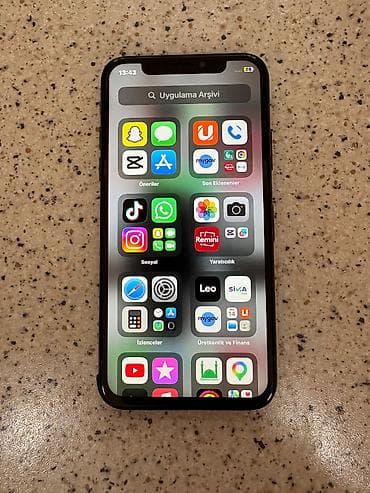iphone 12 bakida: IPhone Xs, 64 GB, Black Titanium — 1
