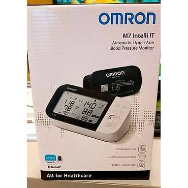 hava ölçen: №1! Omron m7 yaponiya istehsallı tonometr+orijinal omron adaptoru-220 — 3