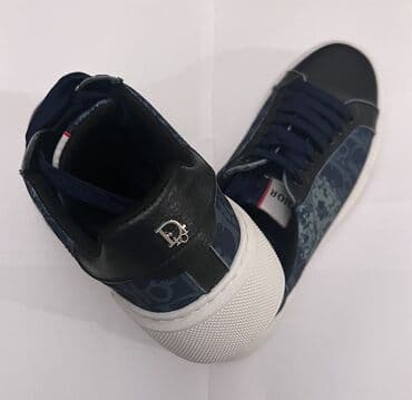 Ботинки: Məhsul: Kişi idman ayaqqabısı - Rəng: Tünd göy/qara üst hissə, ağ — 5