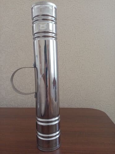 şam qabı: Rəng - Gümüşü, Metal — 2